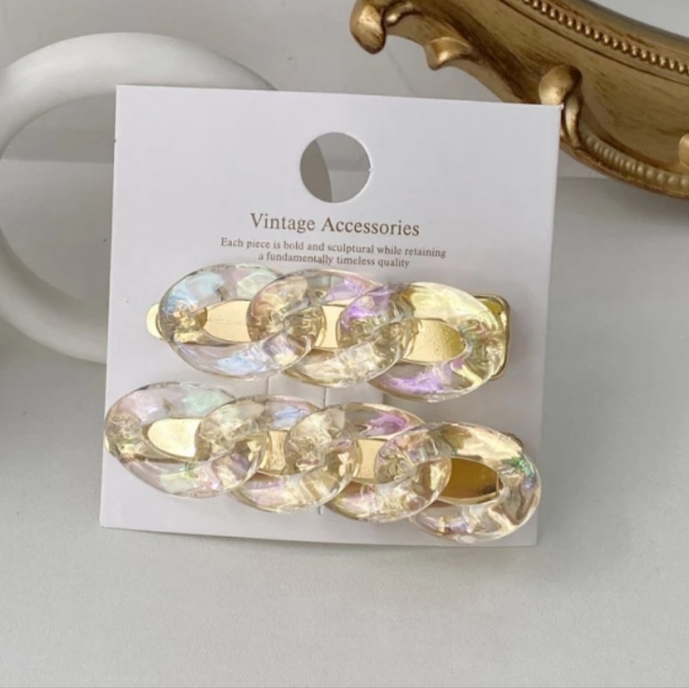 Chain hairpins set of 2